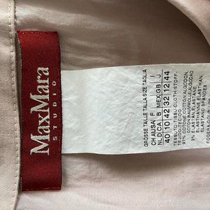 Max Mara Womens Pink Dress
